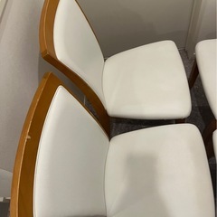 取引先決定　ニトリ　ダイニングチェア　椅子　4脚セット　DCﾗｸﾞｰﾝIPﾍﾞﾙﾄ　の画像