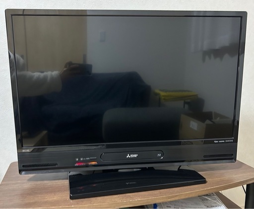 【値下げしました！】三菱電機32V型　液晶カラーテレビ　REAL　HDD内蔵