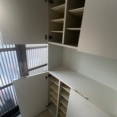 〈取引中〉定価58200円　玄関収納　靴箱　シューズラックの画像