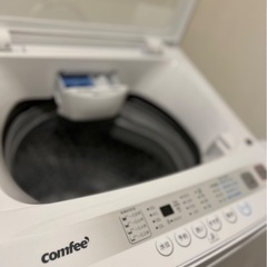 【新古品】comfee7kgホワイト