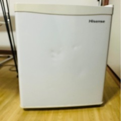 Hisense （ハイセンス） 42L直冷式冷蔵庫 白 HR-A42JWの画像