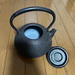 　レトロ　未使用　鉄瓶の画像