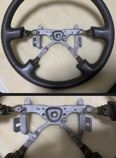 【希少•美品】セルシオ 20 後期 純正ステアリング