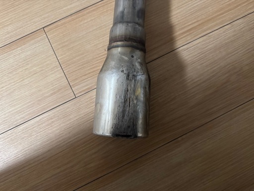 70カムリ　リアピース　ストレートマフラー
