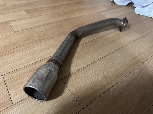 70カムリ リアピース ストレートマフラー