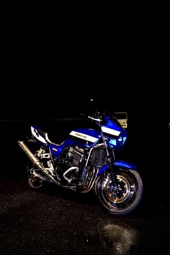 KAWASAKI ZZ-R1100-1 黒/青 格安提供車 半額配送キャンペーン ク