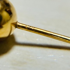 K18 K14WG ピアス キャッチ
の画像