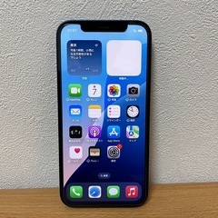 iPhone12　128GB　ブルー　SIMフリー　バッテリー8...