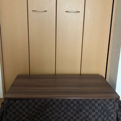 【受付終了】リバーシブルこたつ机（ローテーブル）の画像