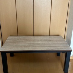 【受付終了】リバーシブルこたつ机（ローテーブル）の画像