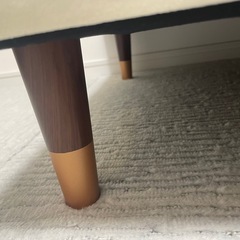 コンパクト カウチソファ「NAP」ベロア生地の画像