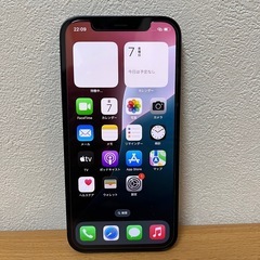 iPhone12　64GB　ブラック　SIMフリー　バッテリー8...