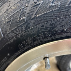 ランドクルーザー　プラド　スタッドレスタイヤ　ホイール付き
の画像