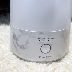 超音波加湿器　Francfranc フランフラン JF91-HF インテリアの画像