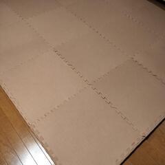 【中古】ジョイントマット240×240cm　16枚セット　コーヒー色の画像