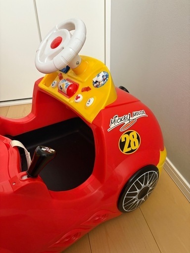 キディランド　ライドオンレーシングカー　電動乗用玩具 ミッキーマウス 専用】キディランド ライドオンレーシングカー 電動車 ミッキー