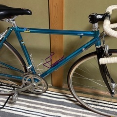 パナソニック　ロードバイク　クロモリ ジャンク パナソニック Panasonicロードバイク クロモリ