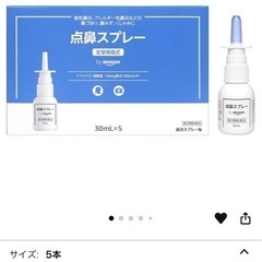 点鼻スプレー　3本入りの画像