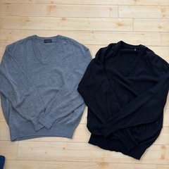 男性用　Vネックニット　6点　M.Lの画像