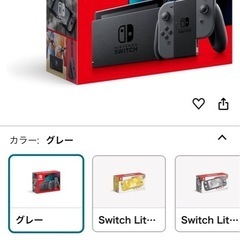 NintendoSwitch グレー
