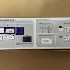 【早い者勝ち！新品未使用】★テレビ壁掛け金具 22-42インチ対応 4K LCD LED 液晶テレビ&モニター用 薄型壁掛けテレビ金具★耐荷重65kg の画像