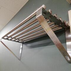 ステンレス　パイプ棚の画像