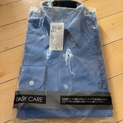 新品　男性用Yシャツ　ブルー　M