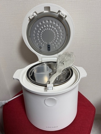 美品 ロカボ 炊飯器