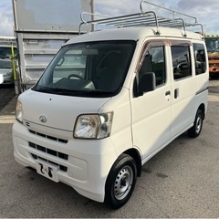 値下げ‼️平成27年ダイハツハイゼットカーゴ‼️ 自動車予備検付き❗️コミ35万円❗️の画像