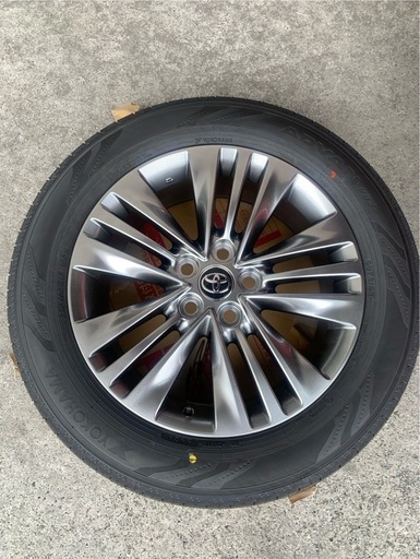 新車外し　アルファード  公道未使用