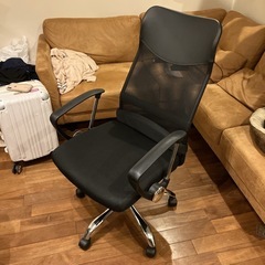 美品　オフィスチェア 黒 