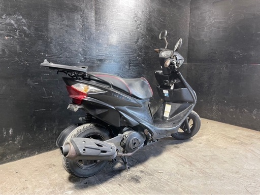 ★支払い総額7.8万円★走行テスト済み！即日配送可能♪スズキ　アドレスv125S CF4MA 社外マフラー！Sタイプ！サイスタ付き！