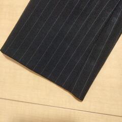 INDIVI ストライプ テーラードジャケット 38の画像