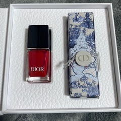 ディオール口紅＆ネイルノベルティセット新品の画像