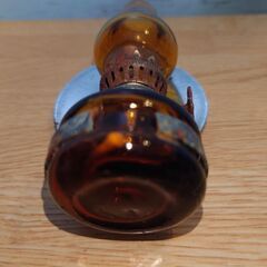 昭和レトロ アンティークオイルランプの画像