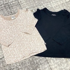 90サイズ　女の子　服4枚セット　ミキハウスやbaby gap、他の画像