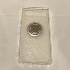 Google Pixel 7A ケース クリア スマホリングの画像