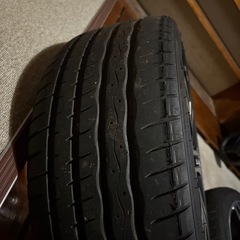 225/40r19タイヤ 24年製バリ溝ホイールガリキズなし！の画像