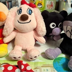 アンパンマンぬいぐるみ　プリちぃ★ビーンズS plus 4体　未使用