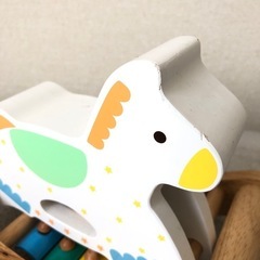 カランコロン木馬【エドインター】【木のおもちゃ】の画像