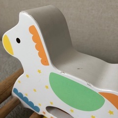 カランコロン木馬【エドインター】【木のおもちゃ】の画像