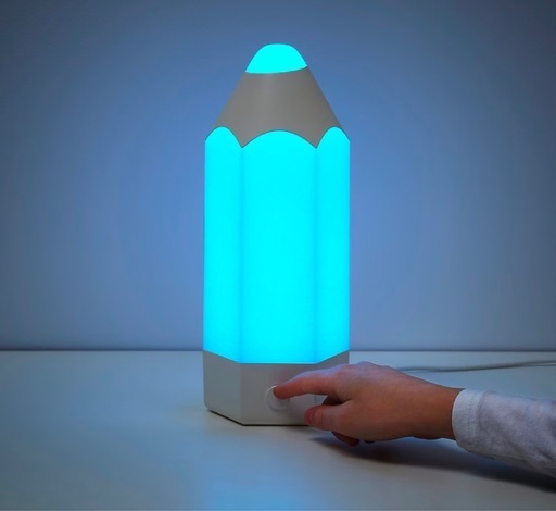 IKEA（イケア）照明 JALLBY ふき取れ イェルビー 電球付