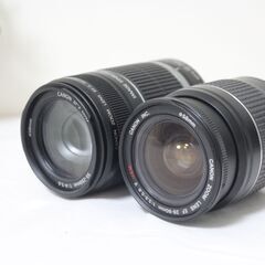 美品✨ Canon EOS Kiss X4 ダブルズームレンズセット 望遠レンズの画像