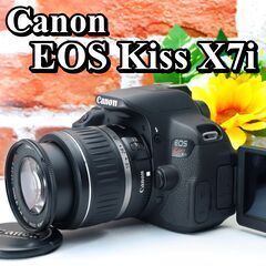 【全国送料無料】Canon EOS Kiss X7i ✨レンズセット ズームセット✨ 届いたらすぐに使えます✨ キヤノン キャノン