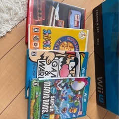 Nintendo Wii U 本体 ソフトの画像
