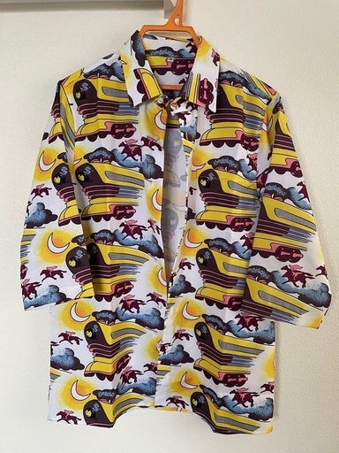 バックトゥザフューチャー　ドクのアロハシャツ