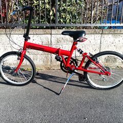 ★美品!!★ ブリヂストン 20インチ 折りたたみ自転車  6段変速の画像