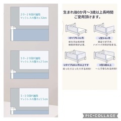 【取引中】セミダブルサイズ用ベッドガードの画像