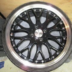 軽自動車用　17インチタイヤホイル　４本セット　美品