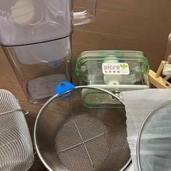 ザル・スライサー・BRITA・漬物メーカー・調味料入れ・電気鍋の画像